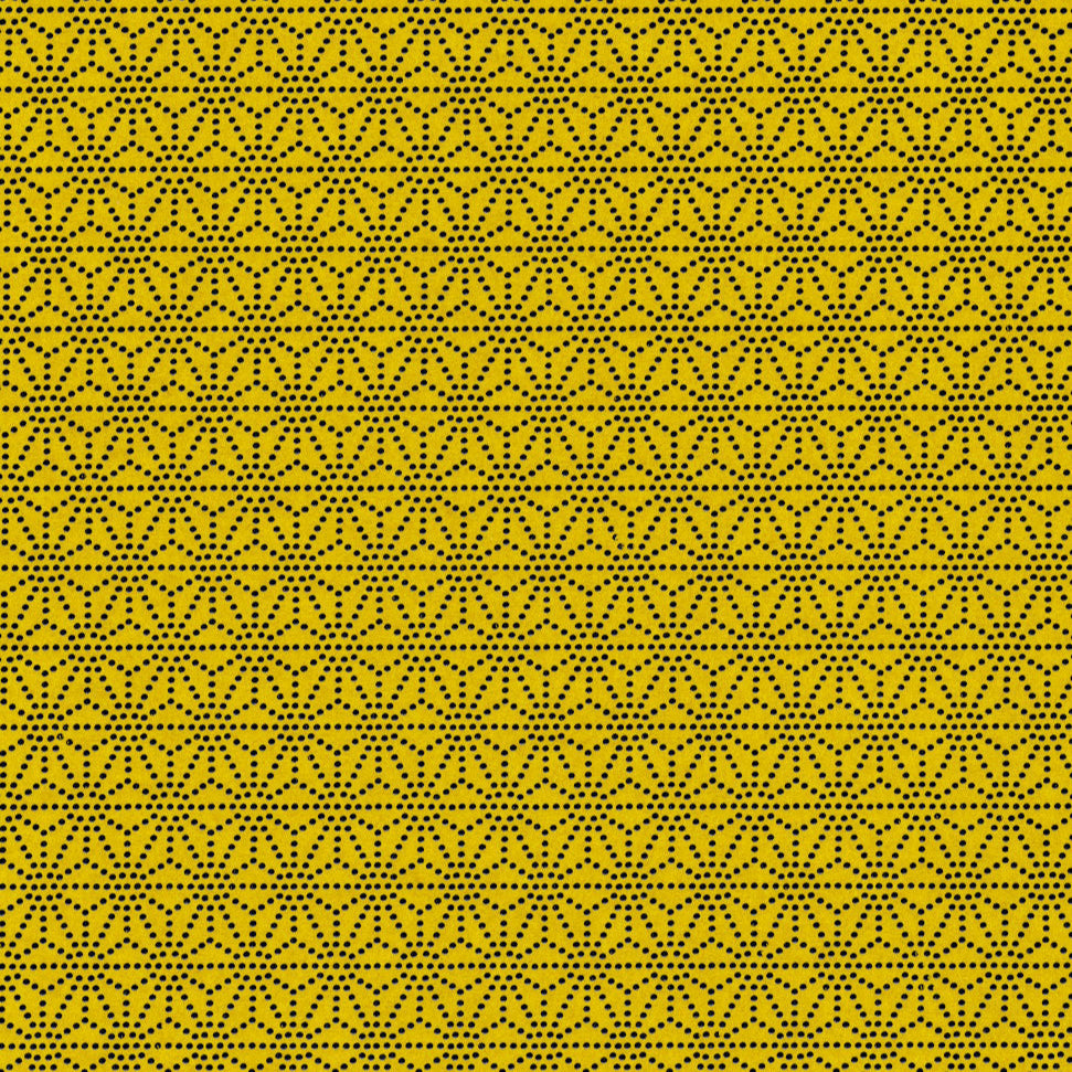 Laquered / Lackiert Yuzen 'Hempflower Yellow'