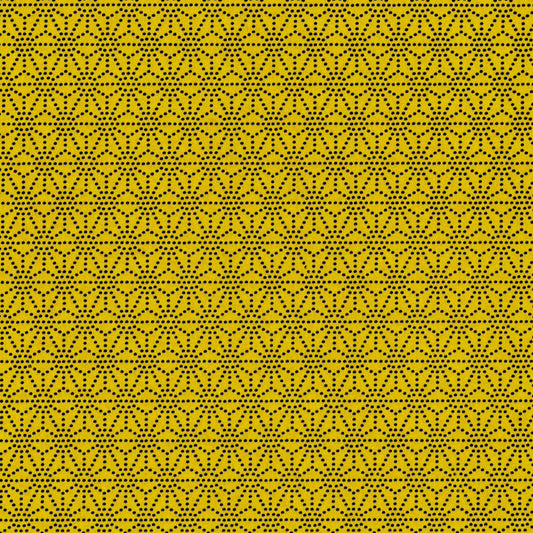 Laquered / Lackiert Yuzen 'Hempflower Yellow'