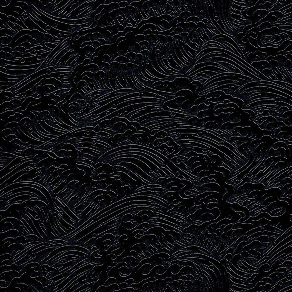 Laquered / Lackiert Yuzen 'Konami' Black