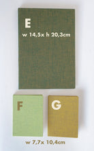 Laden Sie das Bild in den Galerie-Viewer, Note Book / Notizbuch w. Tomoe River Paper- Various Sizes!

