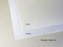 Laden Sie das Bild in den Galerie-Viewer, Kozuke White Roll 44g/m2 *By the metre / Meterware
