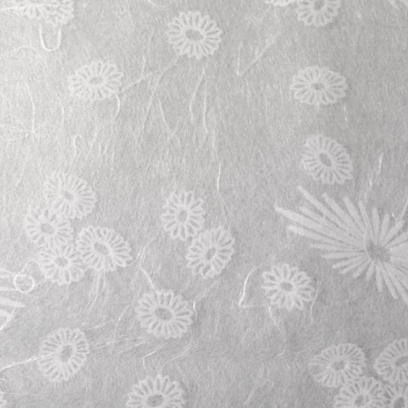Mum White Tissue - Seidenpapier Chrysantheme
