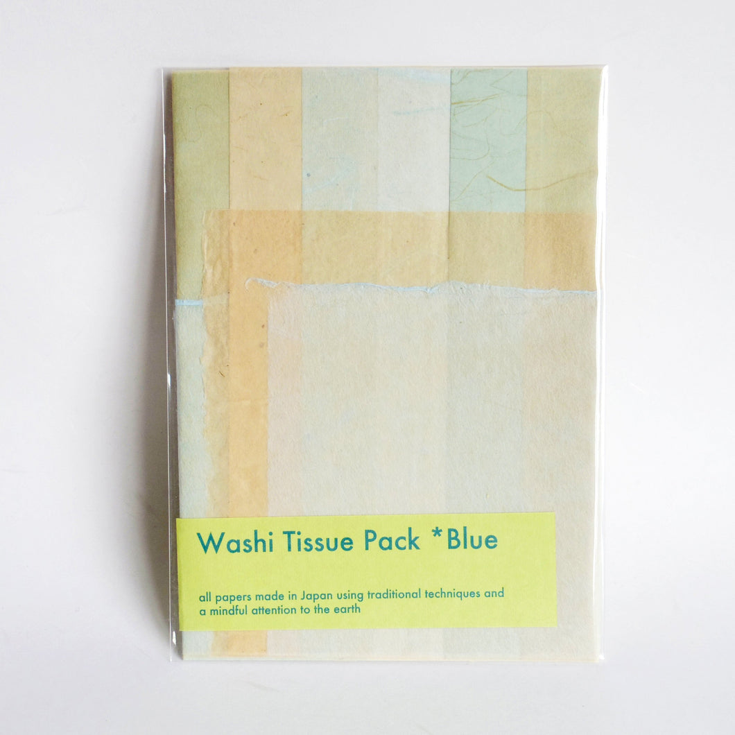 Washi Tissue Pack Blue